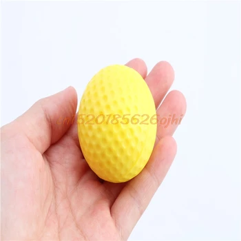 

Training Practice Golf Elastic PU Foam Balls Yellow 10pcs Indoor Outdoor Sports #H030#