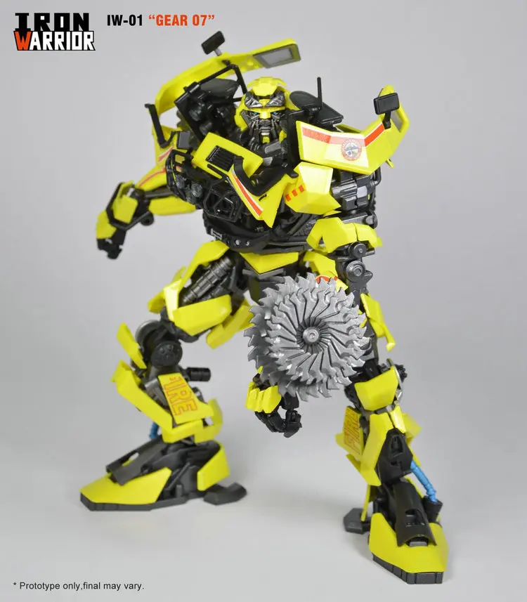 

18 CM Iron Warrior IW-01 Gear 07 DMK Ambulance Transformation Action Figure