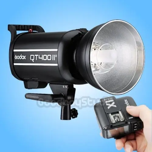 

Godox QT-400IIM 400W 2.4G Studio Strobe Flash Light + X1T-N Transmitter 200~240V