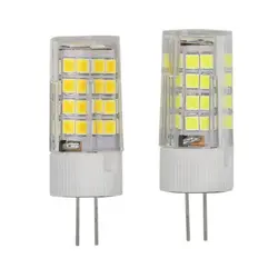 Клаит G4 G4 5 Вт SMD2835 52LED керамическая для зерен лампочка замена галогенная потолочная лампа для внутреннего дома прожектор лампа