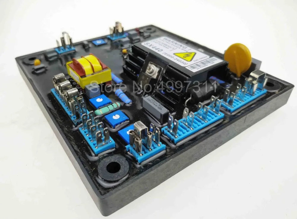 Regulador de Tensão Sx440 para Uso do Genset Fábrica Chinesa Quente Saling Gerador Diesel Automático Blushless Avr sx 440 6 Renovação da Casa