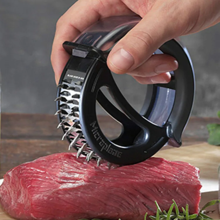 

Professional Kitchen Tools Meat Tenderizer For Steak Pork Chicken/ Sharp Stainless Steel Blade & Safety Lid CJJJCFCJ00387