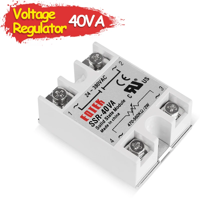 40VA SSR Shift Module Voltage Regulator Single Phase Solid State Relay