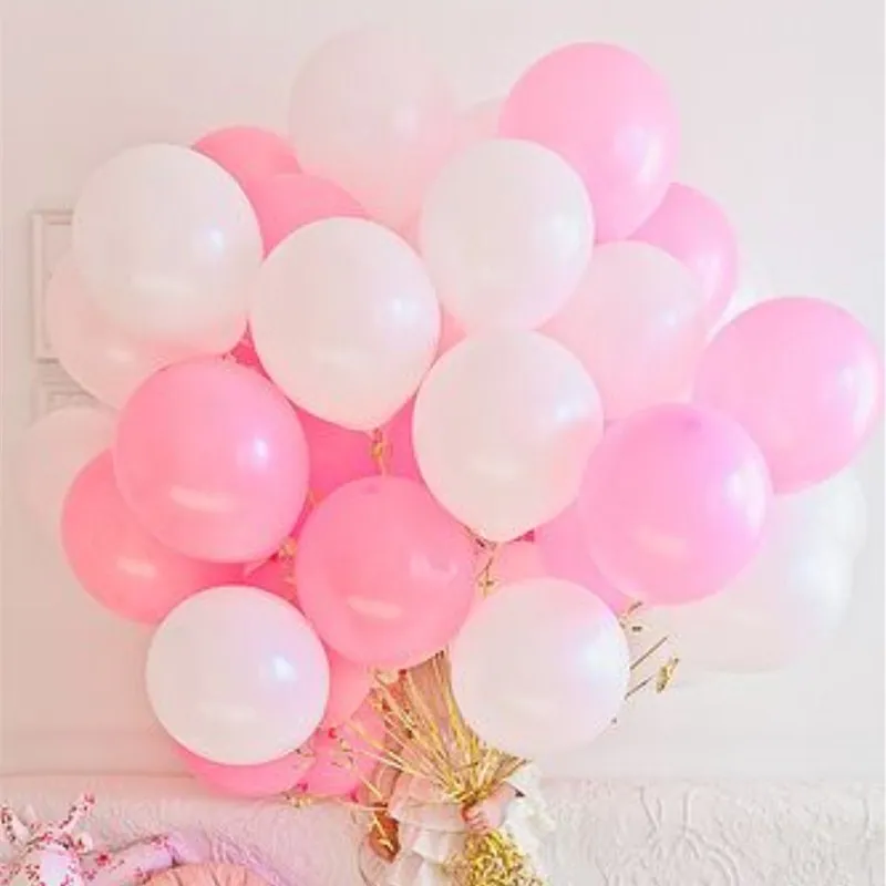 10-pcs-2-3-Pink-White-2-8g-Transparent-Balloons-Latex-Helium-Happy-Birthday-Party-Supplies(1)