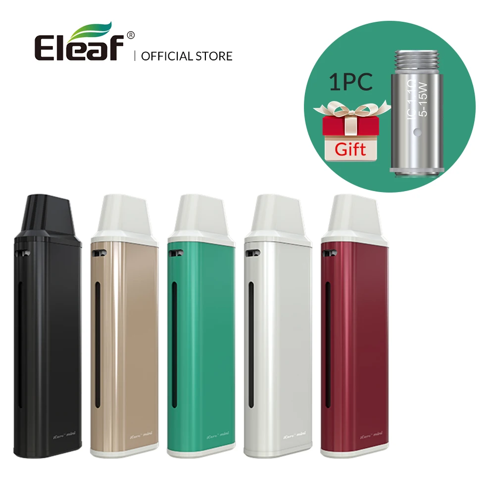 Original Eleaf iCare Mini kit with 320mAh built-in battery IC 1.1ohm head electronic cigarette eleaf vape kit
