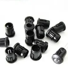 5000 шт. 3 мм Пластик черный светодиодный держатель Дисплей Панель