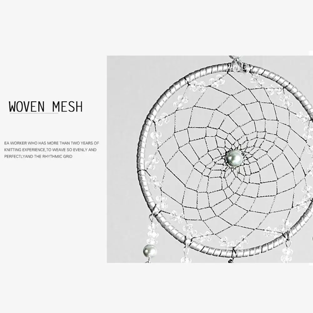 Dreamcatcher Pendant Handmade Dream Catcher Wall Decoration with Lucky Pendant Beads Wall Hangings Decor For Room Party Wedding