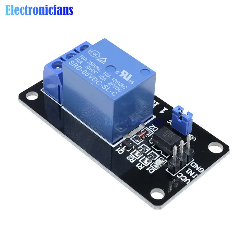 

5V1 5V 1 Channel 1CH Relay Module Relay Interface Board For Arduino MCU PIC AVR DSP ARM SCM Household Appliance Control