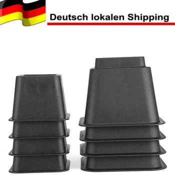 

8pcs Bed Risers Set Chair Furniture Lift Blocks Elephant Feet patin feutre stelpoot bouchon pied de chaise pata silicona