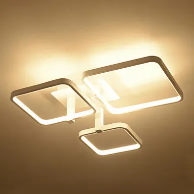 

LED 3 Square Shape light Modern LED light Flush Mount Ceiling Lights for Living Room Bedroom Dining Room Kitchen of Ceiling Lamp