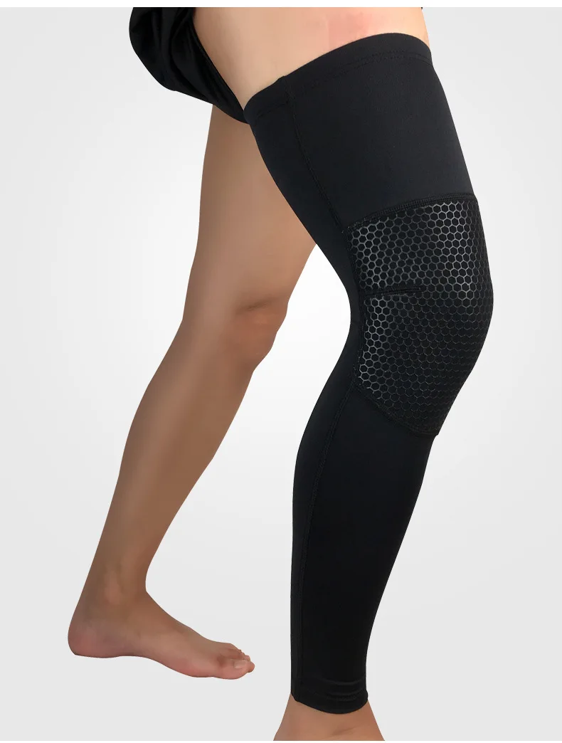 واقية من الشمس تسلق الجبال المشي Legwarmers الرياضة كرة السلة الكرة الطائرة كرة القدم الركبة هدفين دعم الدراجات ركوب الركبة حماية