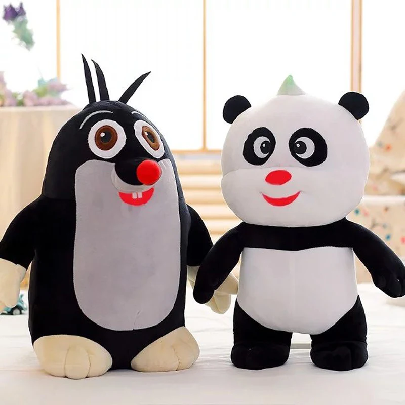 

Cartoon 35cm Mole's Stroy Panda Krtek Childhood Memories Plush Soft Doll Animal Stuffed Toy For Baby Kids Christmas Gif