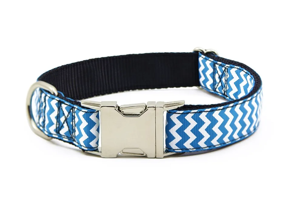 

Nylon Dog Collar with Metal Buckle Walking Training,Quick Release Puppy Collar for Medium Large Dogs,Heavy Duty