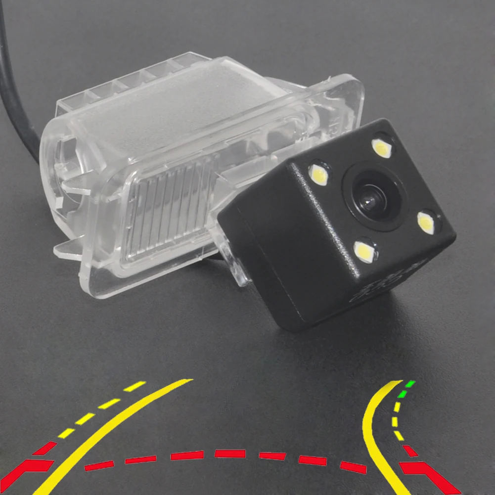 

Dynamic Trajectory Tracks Rear View Parking Camera Moving Guide Line 4LED For MONDEO/FIESTA/FOCUS HATCHBACK/S-Max/KUGA