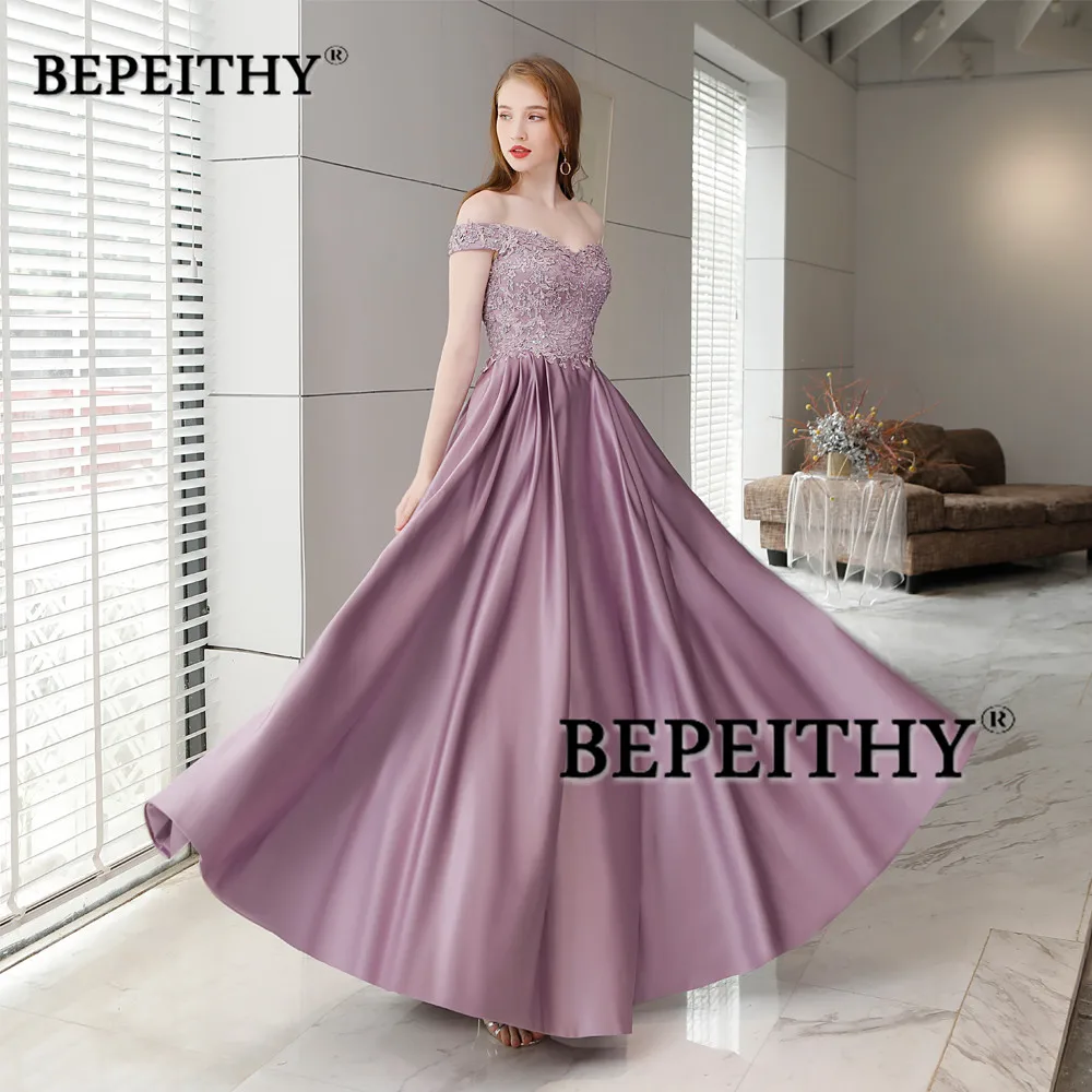 Robe De Soiree фиолетовое длинное вечернее платье длиной до пола, винтажное платье для выпускного вечера, Vestido De Longo