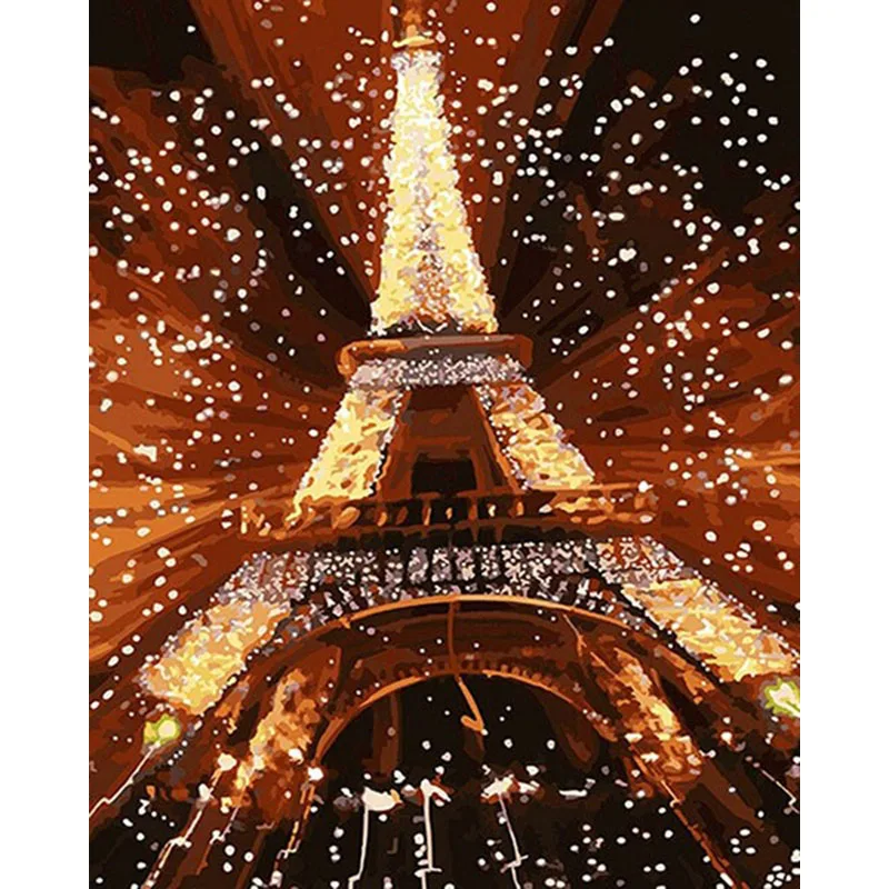 

Starlight tower Hand Made Paint High Quality Canvas Beautiful Painting By Numbers Surprise Gift Great Accomplishment