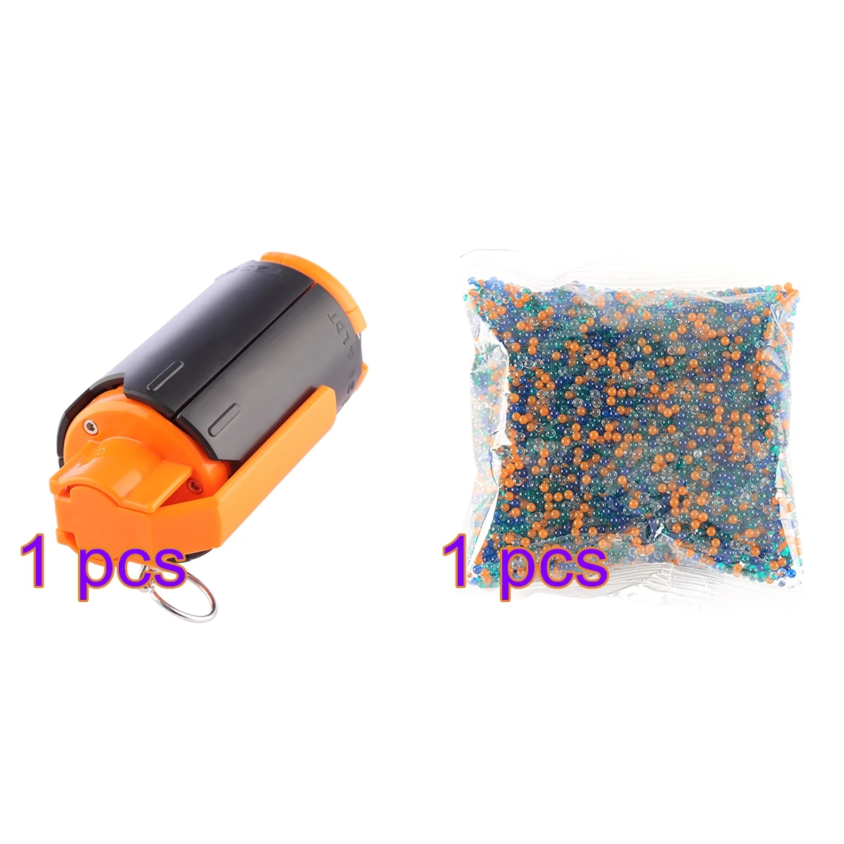 

NFSTRIKE Tactical Plastic Crystal Water Beads Water Bullet Bomb Modified Parts Replacement + Water Beads Kids Gel Ball 10000pcs