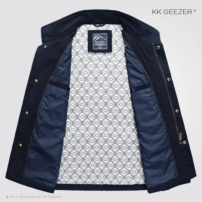 Cheap Men Washing Cotton Air Force One Bomber Jacket Male Clothing Spring Autumn Mens Jackets High-quality Brand Multi-pocket Coat