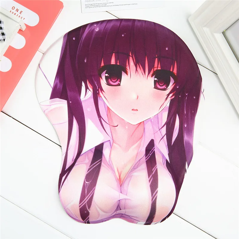Anime Girls 3D Breast Mouse Pads 10 20171006_075748_008