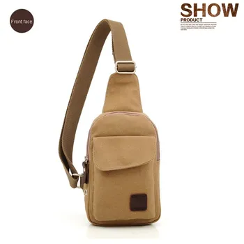 

Crossbody Bags 2018 New For Men Chest Bag Black Khaki Coffee Classic shoulder back pack Mini Bags for men