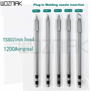 

Original QUICK TS1200A Lead Free Solder Iron Tip Handle welding pen tools TSS02-SK TSS02-K TSS02-I TSS02-2C TSS02-3C