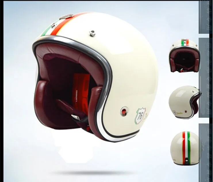 Модный бренд BEON мотоциклетный шлем винтажный скутер открытый шлем Ретро 3/4 capacete GFRP материал cascos ECE утвержден