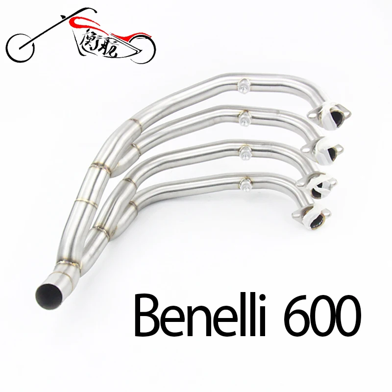 

Motorcycle Muffler Exhaust System Link Pipe Front Pipe Motorbike Silencer System Escape Connect Pipe For Benelli 300 600