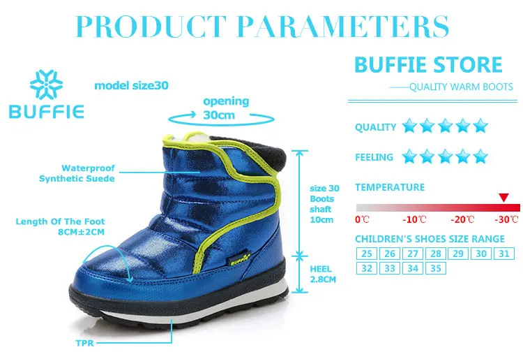 Обувь для маленьких детей мини детские зимние ботинки Водонепроницаемая нескользящая подошва натуральная шерсть зимние теплые короткие ботинки в новом стиле - Цвет: M907blue