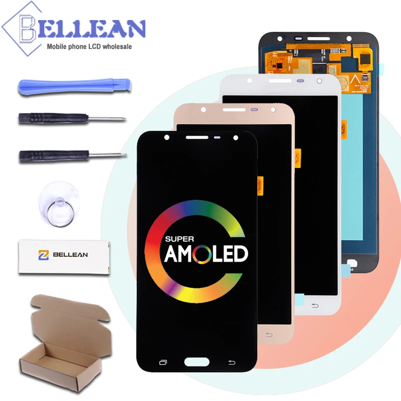 

Catteny Free Shipping For Samsung Galaxy J701 LCD J701M j701F J7 Neo J7 Core J7 Nxt Display With Touch Screen Digitizer Assembly