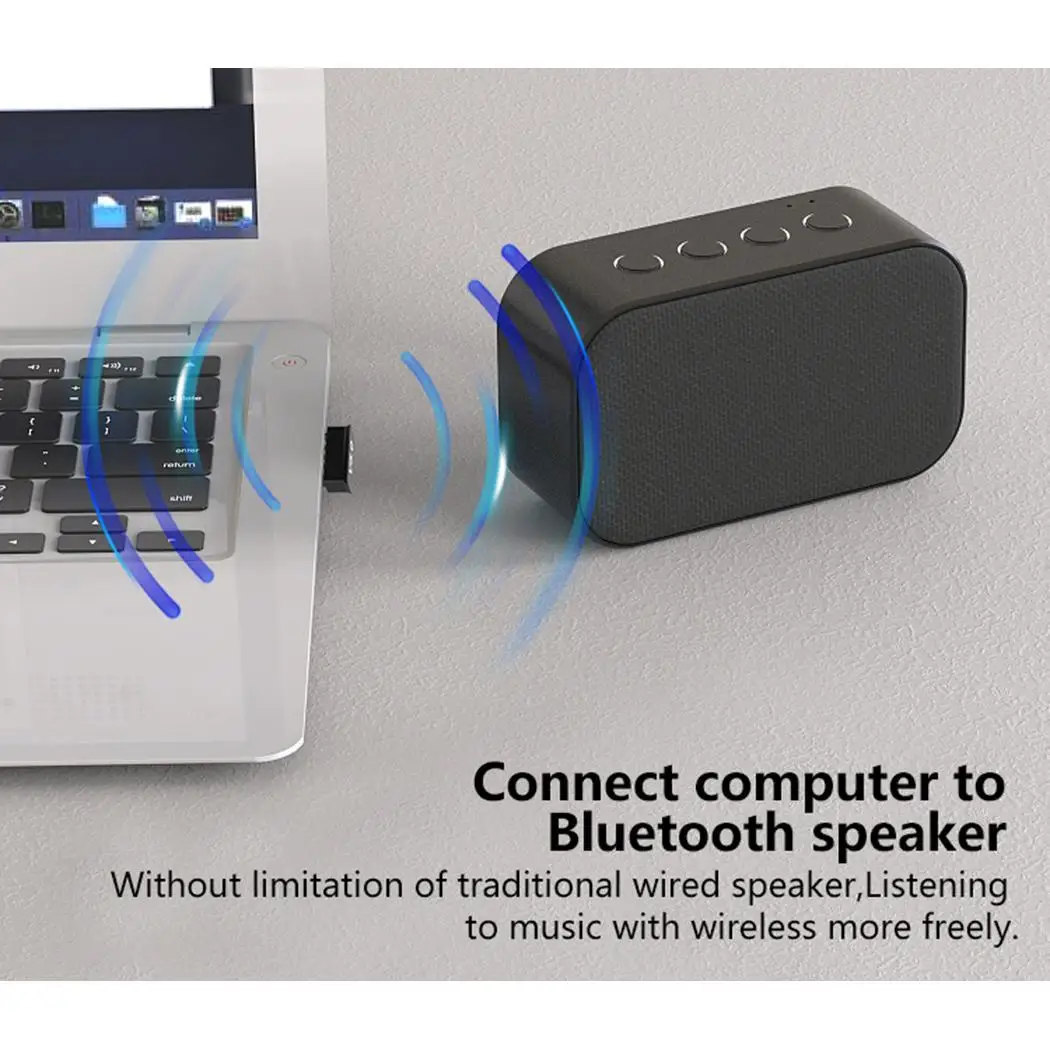 Bluetooth мини 4 0 bluetooth заглушки приемник совместим с Winows Linux Vista Mac OS для ноутбука