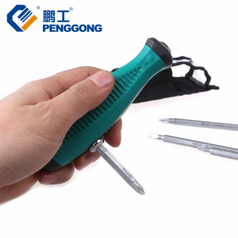 Магнитный Набор крестообразных отверток pengong 5 в 1|slotted screw driver|magnetic screwdrivermagnetic