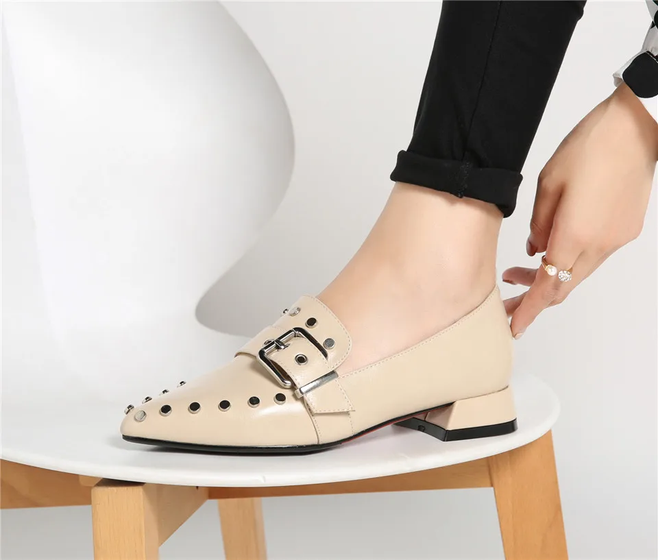 Woman Rivet Loafers (15)