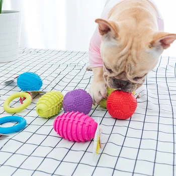 

dog Toys Sound Bite Ball Method Bucket A Tooth Cleaning Special-purpose Training The Ball Alpinia Oxyphylla Ring Pets Toys