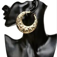 Женские баскетбольные женские серьги-кольца в стиле хип-хоп, золотые серьги, модные ювелирные изделия для девушек ER007