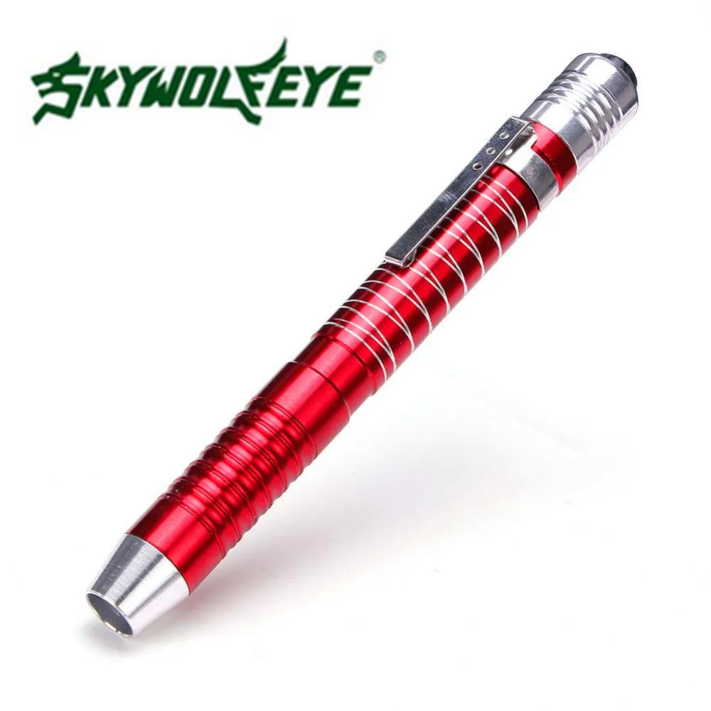 Мини Skywolfeye 1200 лм мощный фонарик Q5 светодиодный тактический лампы EDC Red APE для