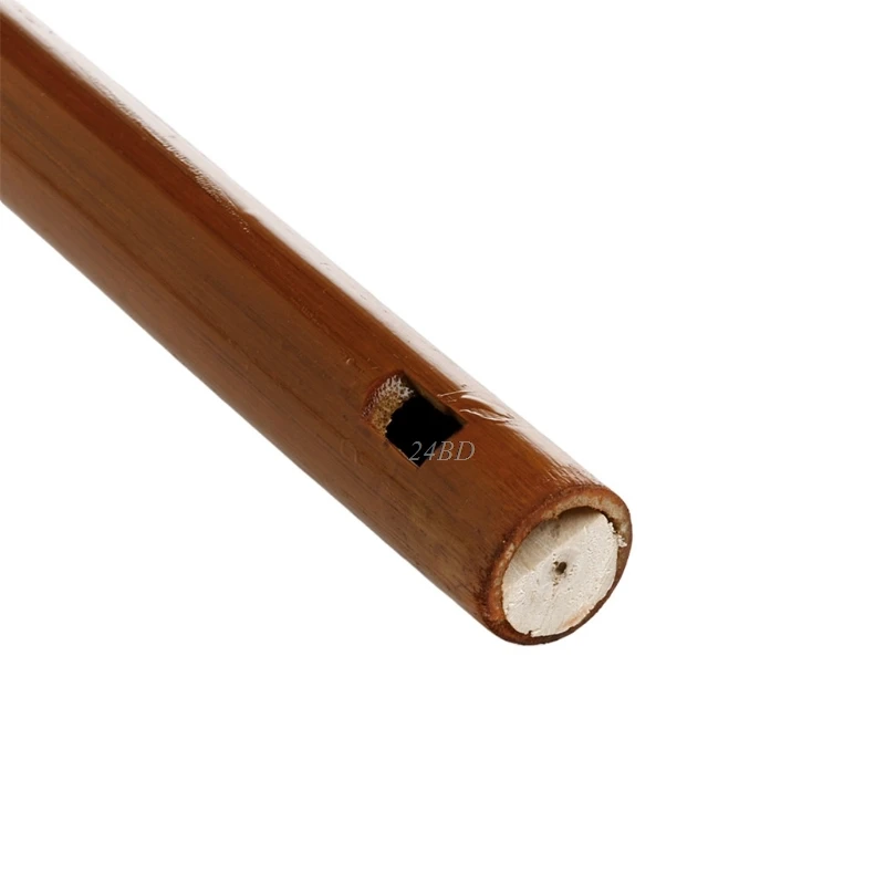 Китайский традиционный 6 отверстий бамбуковая флейта кларнет студента музыкальный инструмент цвет древесины J24
