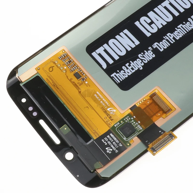 5,1 ''сменный супер AMOLED дисплей для SAMSUNG Galaxy s6 edge G925 G925F G925I lcd дигитайзер в сборе с рамкой