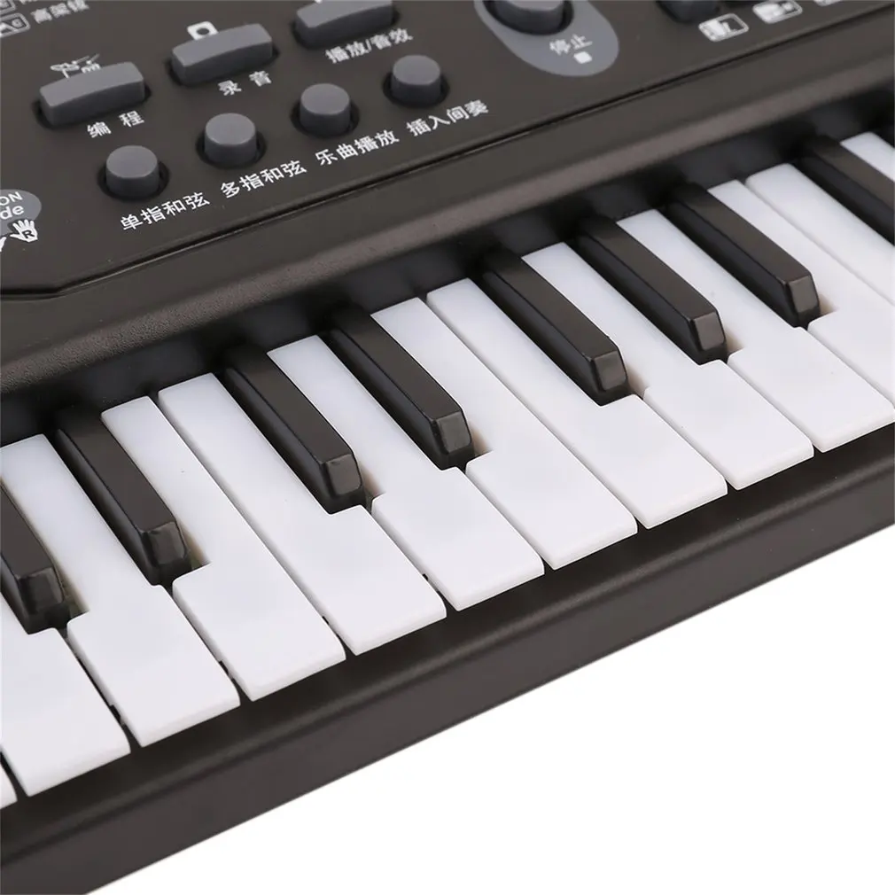 Teclas de Música Novo Instrumento Musical Brinquedo Multifunction 61 Digital Teclado Eletrônico Placa Presente Crianças Brinquedos Desenvolvimento 11 presente crianças brinquedos desenvolvimento