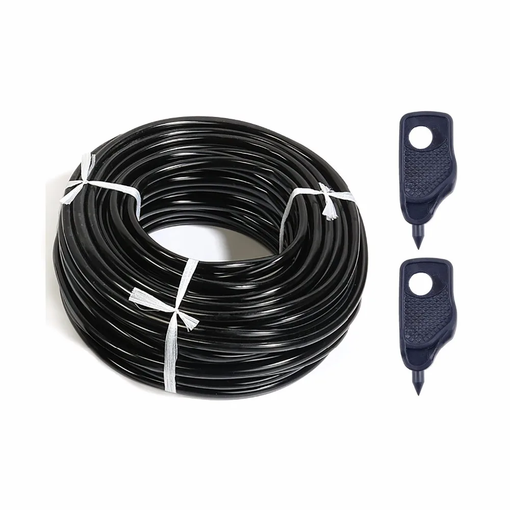 Drip Irrigation 1/4" Blank Distribution Tubing, 100'/30Meters Roll with