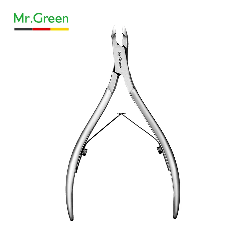 

MR.GREEN Nail Cuticle Cutter Dead Skin Scissor Trimmer Remover Clipper Nipper Plier Manicure Nail Art Grooming Tool