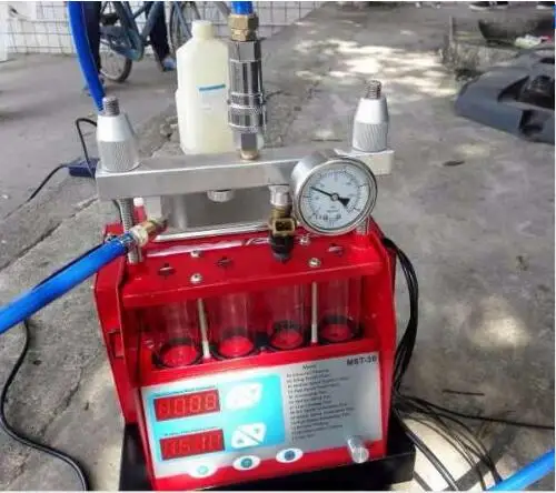 imágenes para Envío gratis Inyector de combustible limpiador de inyectores y probador con SIEMENS MST-30 bomba incorporada 4 Cilindros ultrasónico de limpieza por ultrasonidos imágenes para Envío gratis Inyector de combustible limpiador de inyectores y probador con SIEMENS MST-30 bomba incorporada 4 Cilindros ultrasónico de limpieza por ultrasonidos