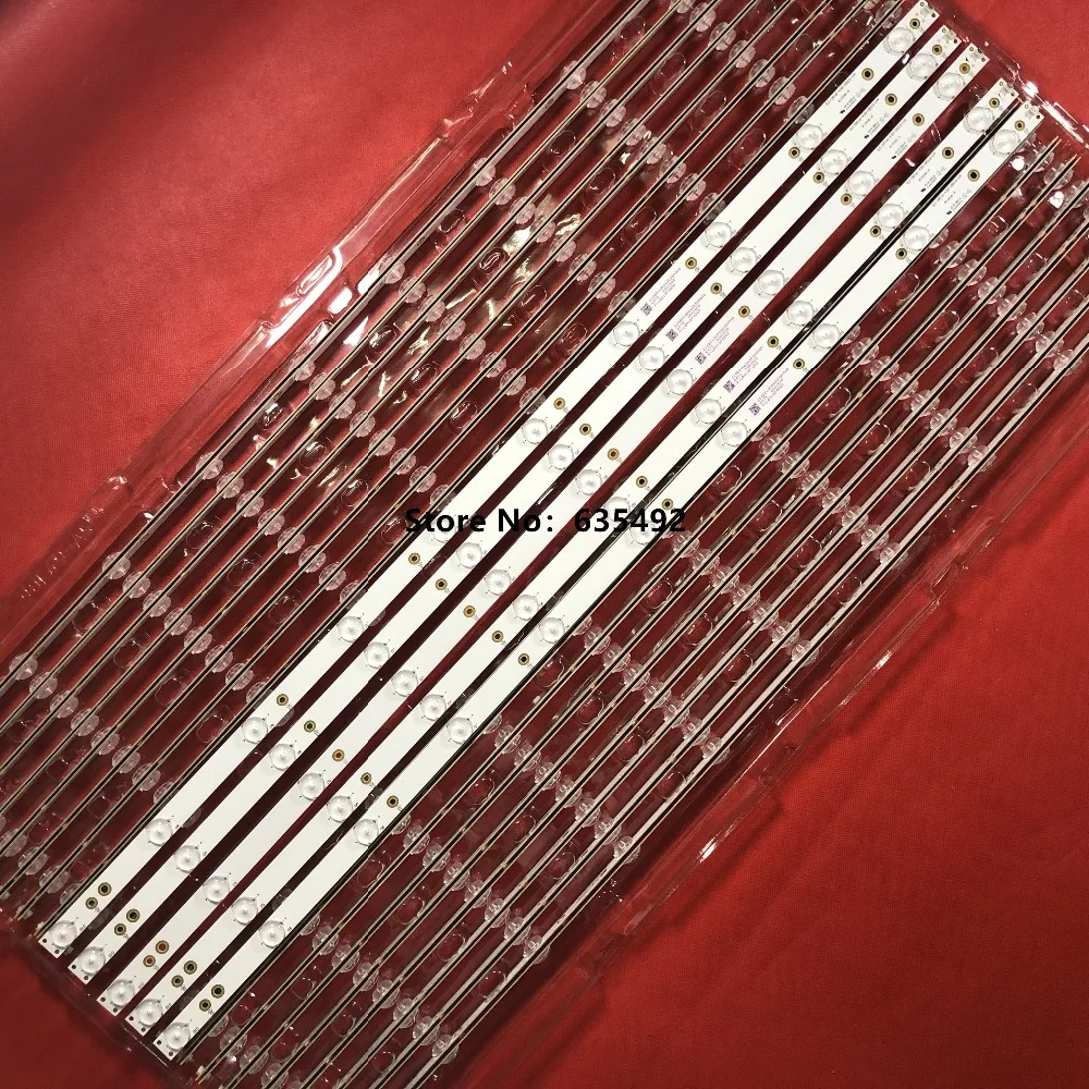 

1set=5Pieces LED backlight For 43 inch TV 43CH6000 LB-PF3528-GJD2P5C435X10-H TPT430H3-DUY 840mm 10LED