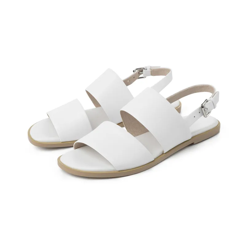 MORAZORA/ г., обувь из натуральной кожи наивысшего качества женские босоножки Летняя обувь с пряжкой повседневные пляжные сандалии модная женская обувь на плоской подошве