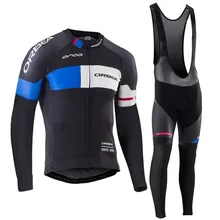 2017 Orbea Cycling Jersey Long Sleeves Pro Team Sports Jersey Cycling Clothing Ropa Ciclismo Maillot Bike Bicycle Jersey