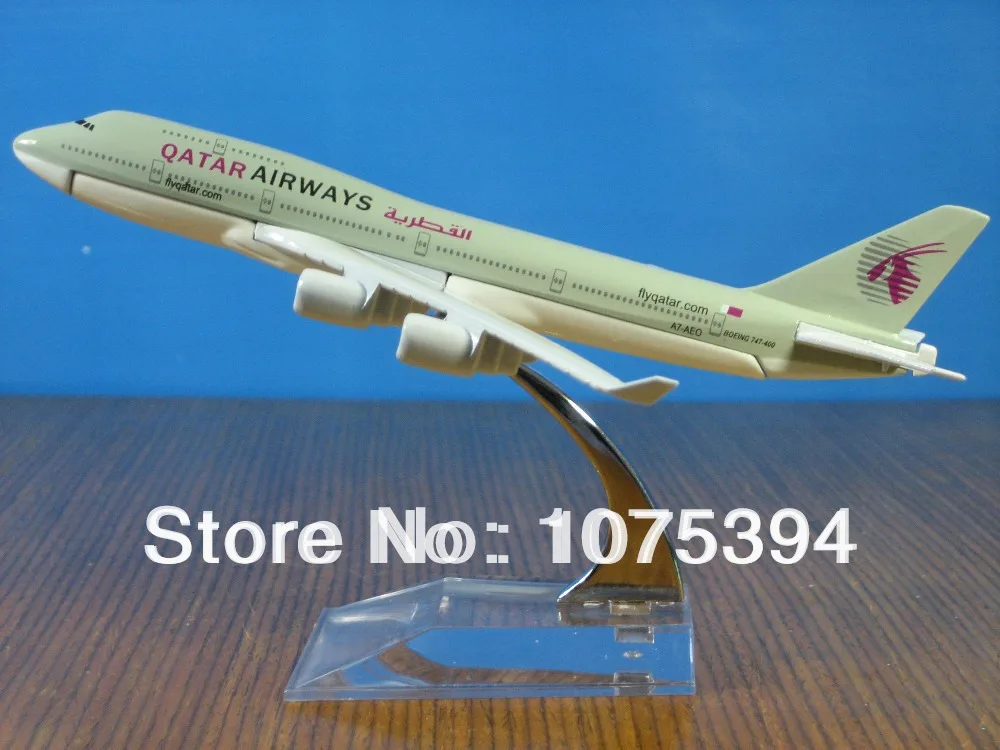 qatar airplane toy