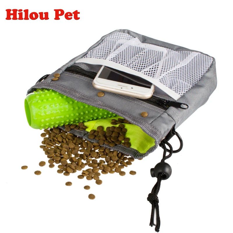 Pet Dog Training Treat Snack Bait Dog Obedience Agility Outdoor Pouch