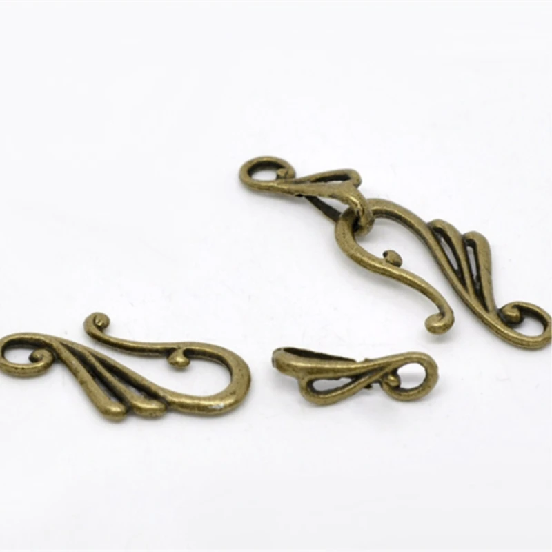 

DoreenBeads Antique Bronze Color Toggle Clasps Music Note Buckle Jewelry Findings Accessories 25mm x 13mm 16mm x 5.5mm, 50 Sets