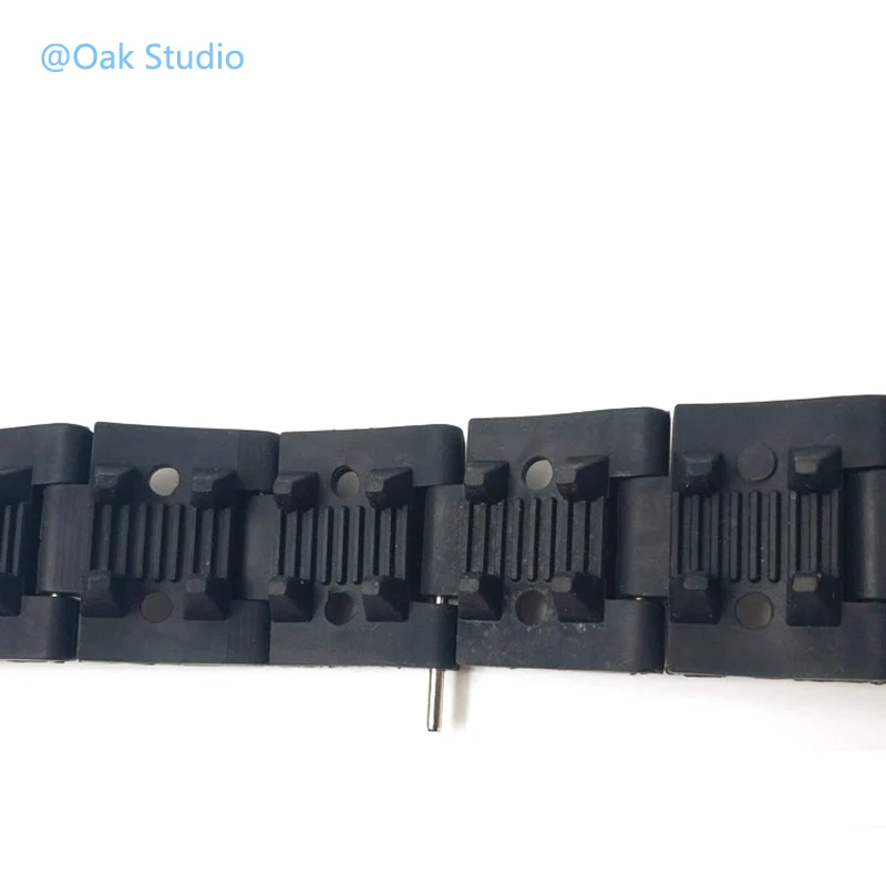 40 pièces chenilles caoutchouc 23x30mm pour tank RC robot