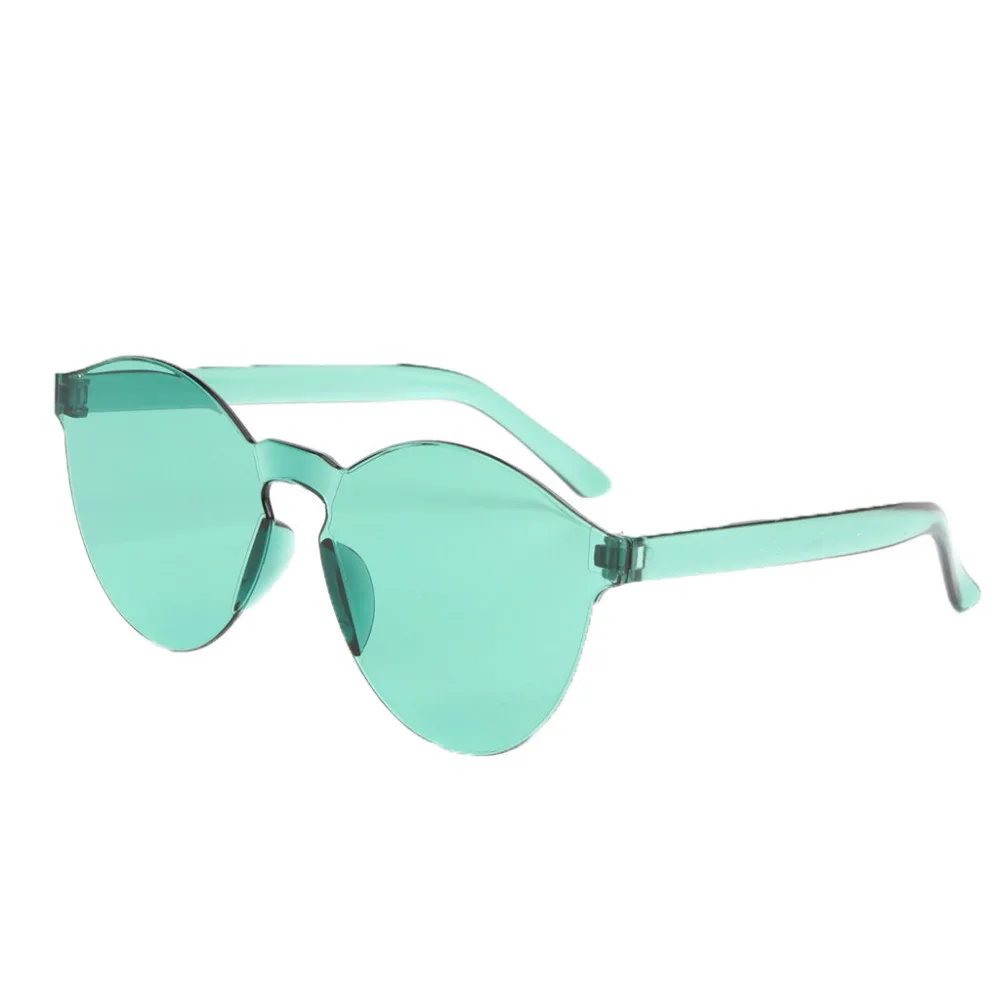2019 man and woman Candy-colored frameless transparent cycling glasses photochromic beach sport couple sunglasses 40M27 (4)