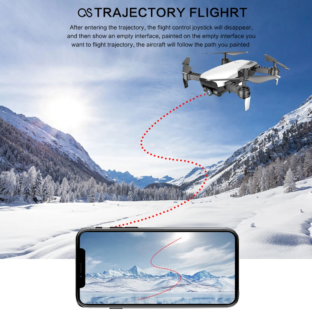Global Drone Foldable Professional Remote Control Dron Headless Mode Helicopter Wifi FPV Drones With Camera HD VS X12 E58 E511